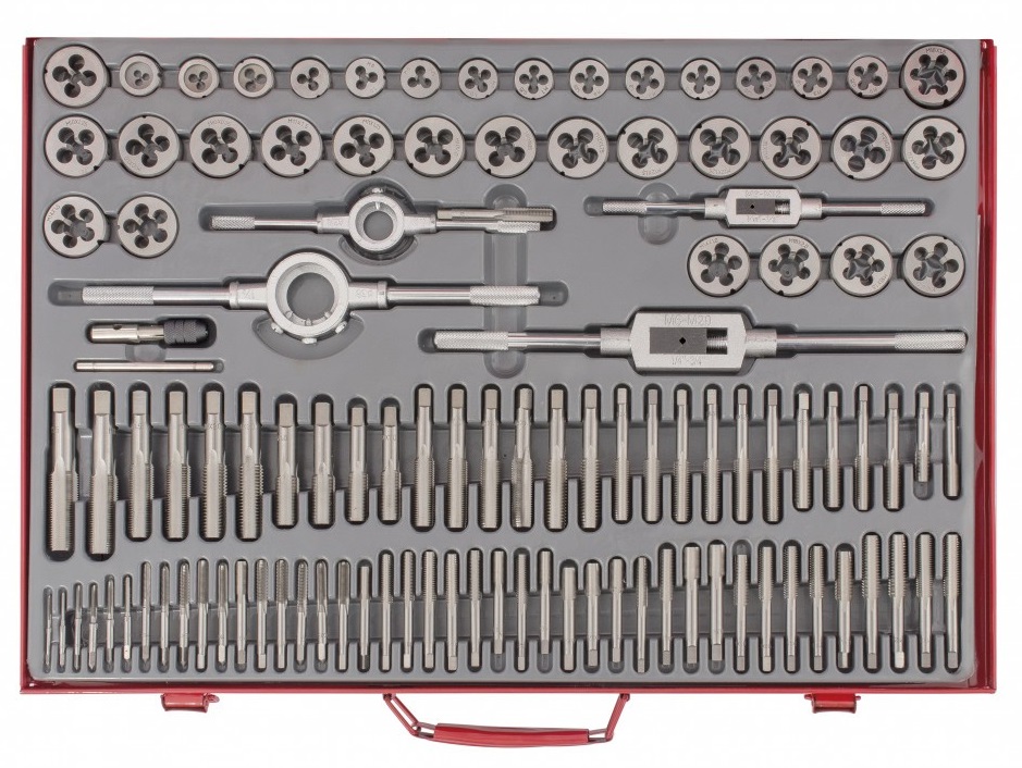 Наборы метчиков и плашек