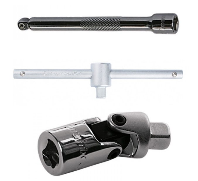 Воротки, удлинители, переходники