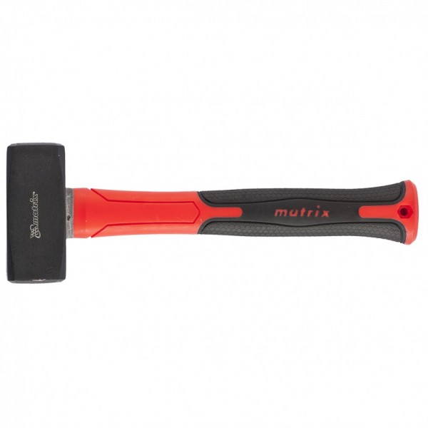 Кувалда optimal, 1000 г, фибергласовая обрезиненная рукоятка Matrix 10950