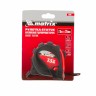 Рулетка Status Magnet 3 fixations,7,5 м х 25 мм,обрезиненный корпус,зацеп с магнитом Matrix 31006