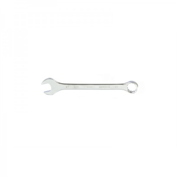 Ключ комбинированный, 27 мм, CrV, полированный хром Matrix 15172