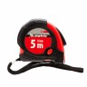 Рулетка Status Magnet fixation,5 м х 19 мм,обрезиненный корпус,зацеп с магнитом Matrix 31023