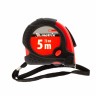 Рулетка Status Magnet fixation,5 м х 25 мм,обрезиненный корпус,зацеп с магнитом Matrix 31029