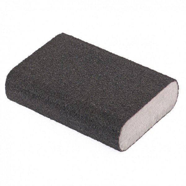 Губка для шлифования, 100 х 70 х 25 мм, овал, твердая, P 60 Matrix 75736
