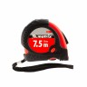 Рулетка Status Magnet fixation,7,5 м х 25 мм,обрезиненный корпус,зацеп с магнитом Matrix 31031