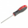 Отвертка комбинированная Fusion SL6/PH2 мм, CrV, трехкомпонентная рукоятка Anti slip Matrix 11451