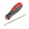 Отвертка комбинированная Fusion SL6/PH2 мм, CrV, трехкомпонентная рукоятка Anti slip Matrix 11451