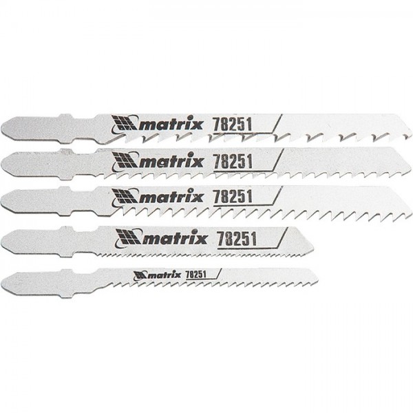 Набор полотен для электролобзика универсальный, 5 шт Matrix Professional 78251