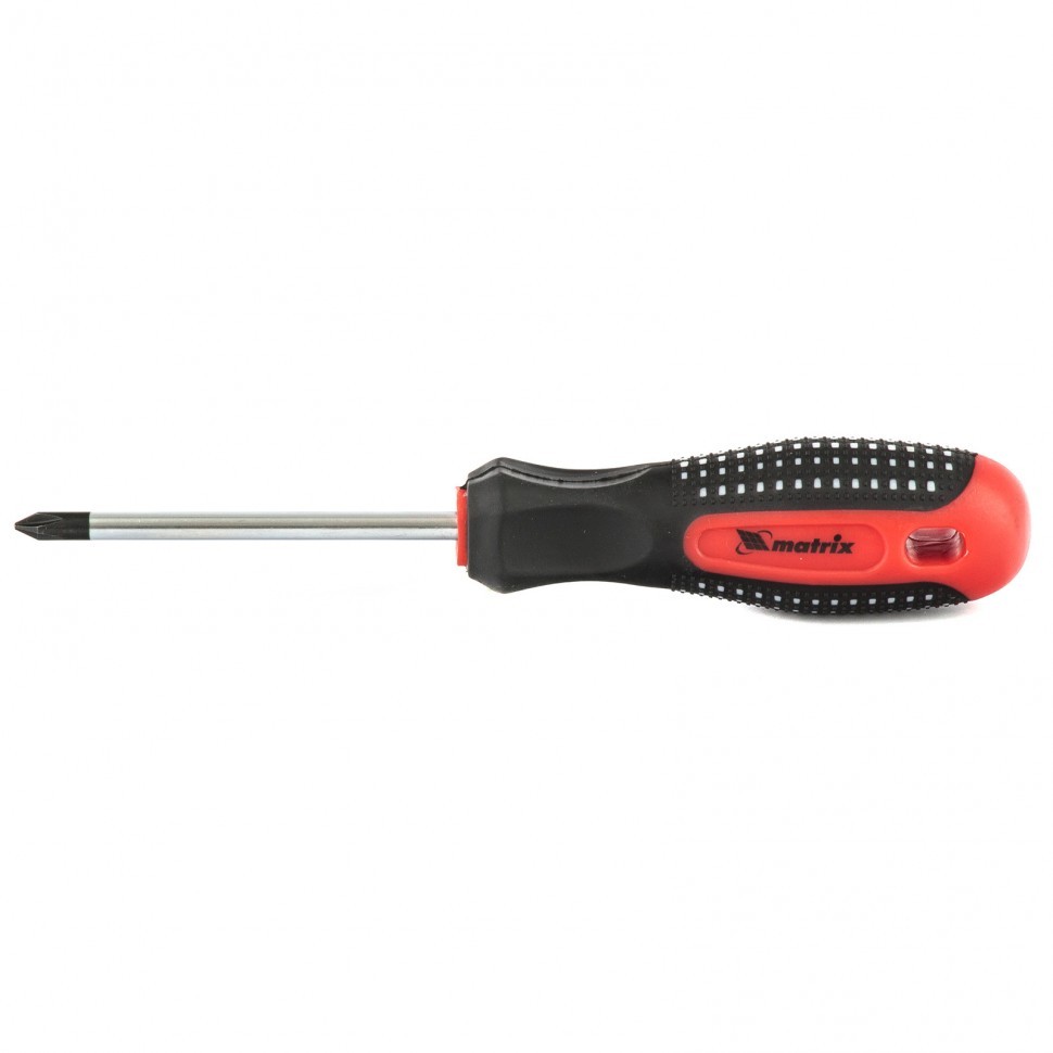 Отвертка Fusion, PH1 х 75 мм, CrV, трехкомпонентная рукоятка Anti slip Matrix 11440
