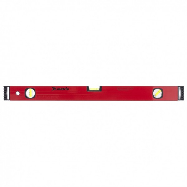 Уровень алюминиевый, 600 мм, фрезерованный, 3 глазка Matrix 33606