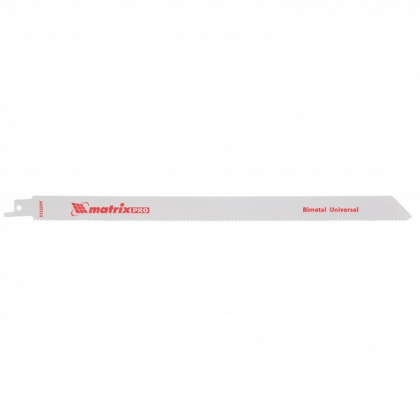 Полотна универсальные для сабельной пилы S1222VF, 275/1.8-2.5 мм, Bimetal, 2 шт, Pro Matrix 782003