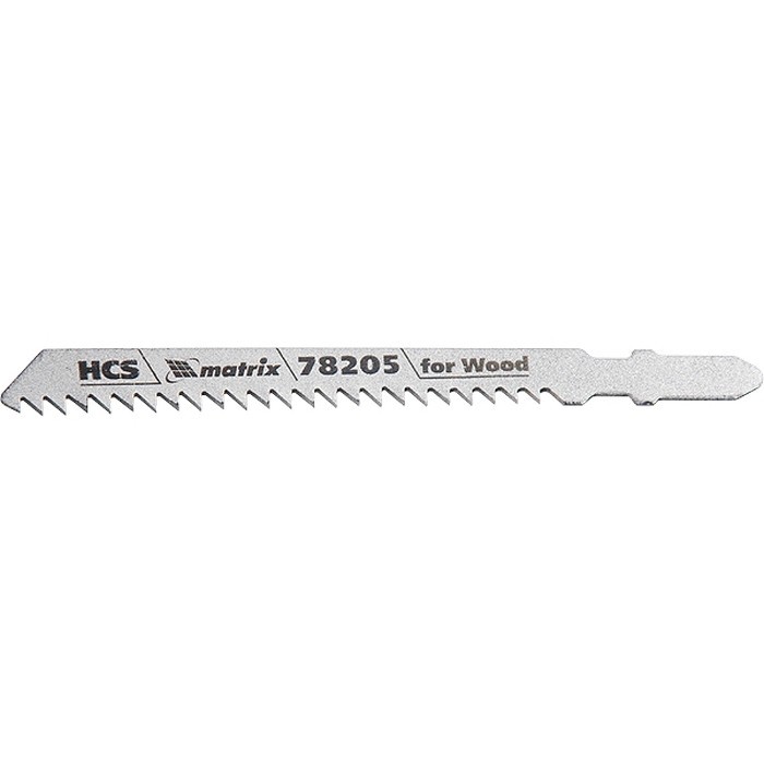 Полотна для электролобзика по дереву, 3 шт, T111C, 75 х 3 мм, HCS Matrix Professional 78205