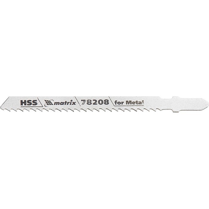 Полотна для электролобзика по металлу, 3 шт, T127D, 75 х 3 мм, HSS Matrix Professional 78208