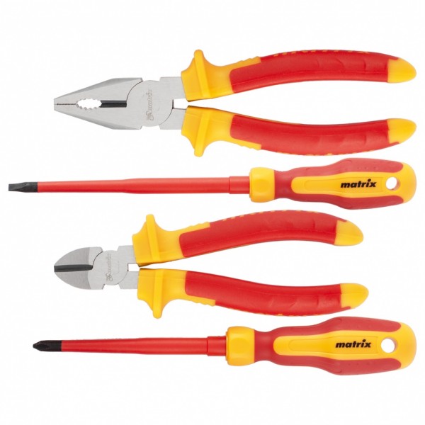 Набор диэлектрического инструмента, 4 предмета Matrix 16907