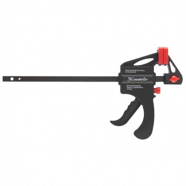 Струбцина универсальная F-образная, 150 х 265 х 45 мм, пластмассовый корпус Matrix 20561