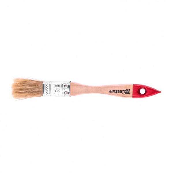 Кисть плоская Стандарт 3/4 (20 мм), натуральная щетина, деревянная ручка MTX 82515