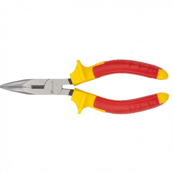 Длинногубцы изогнутые Insulated, 160 мм, двухкомпонентные рукоятки Matrix Professional 17472
