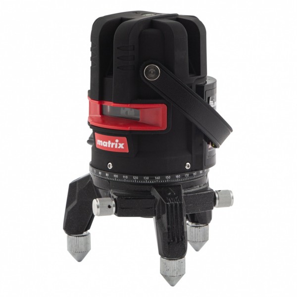 Лазерный уровень ML 05 Red, 20 м, 635 нм, резьба 5/8 Matrix 35066