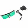 Лазерный уровень ML 06 Green, 30 м, 520 нм, аккумулятор Li 2800 мАч, резьба 5/8 Matrix 35067