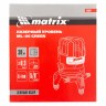 Лазерный уровень ML 06 Green, 30 м, 520 нм, аккумулятор Li 2800 мАч, резьба 5/8 Matrix 35067