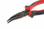 Длинногубцы изогнутые Black Nickel, 180 мм, двухкомпонентные рукоятки Matrix 17460