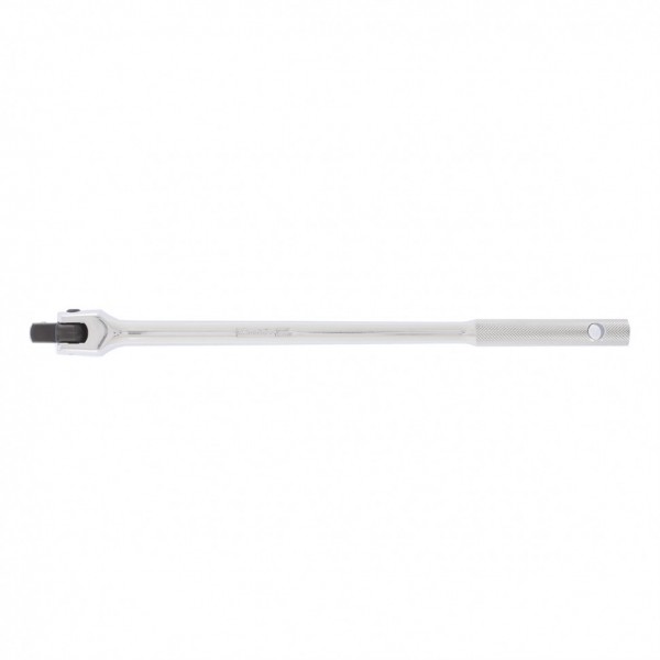 Вороток однорычажный, 380 мм, с квадратом 1/2 на шарнире, CrV, хромированный Matrix 14066