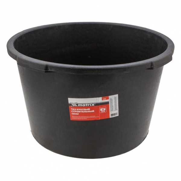 Таз круглый строительный усиленный, 60 л Matrix 81468