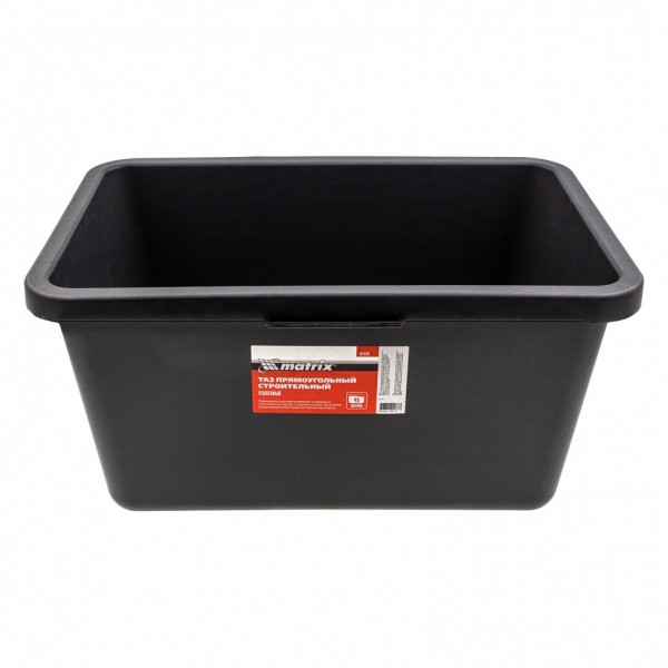 Таз прямоугольный строительный усиленный, 45 л Matrix 81470