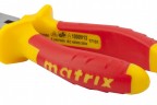 Длинногубцы прямые Insulated, 160 мм, двухкомпонентные рукоятки Matrix Professional 17101