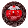 Круг лепестковый для дрели, 80 х 40 х 6 мм, P 40 Matrix 74150