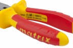 Длинногубцы прямые Insulated, 200 мм, двухкомпонентные рукоятки Matrix Professional 17103