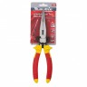 Длинногубцы прямые Insulated, 200 мм, двухкомпонентные рукоятки Matrix Professional 17103