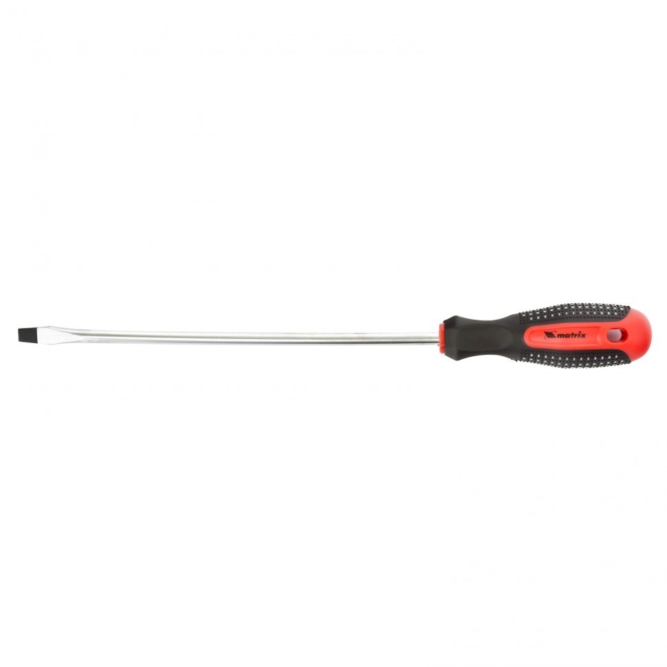 Отвертка Fusion, SL8 х 250 мм, CrV, трехкомпонентная рукоятка Anti slip Matrix 11427