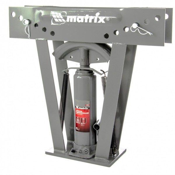 Трубогиб гидравлический, 1/2-2, 12 т, в комплекте с башмаками Matrix 181335