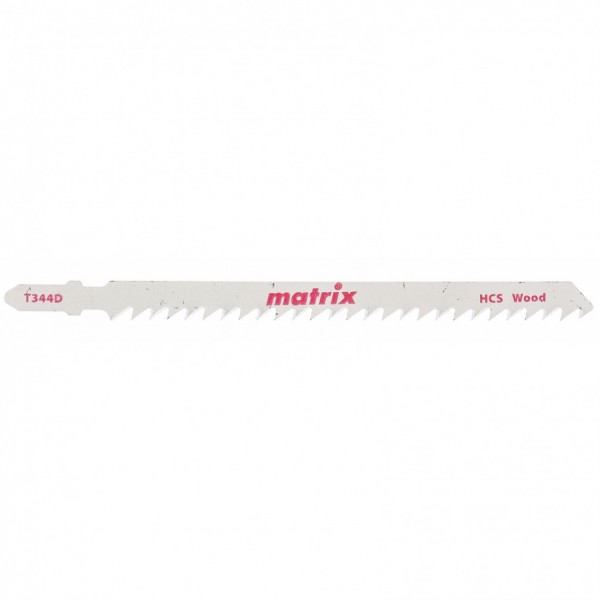Полотна для электролобзика по дереву, 3 шт, T344D, 110 x 4 мм, HCS Matrix 78221