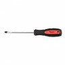Отвертка Anti-Slip, SL5 х 100 мм, CrV, двухкомпонентная рукоятка Matrix 12216
