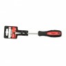 Отвертка Anti-Slip, SL5 х 100 мм, CrV, двухкомпонентная рукоятка Matrix 12216