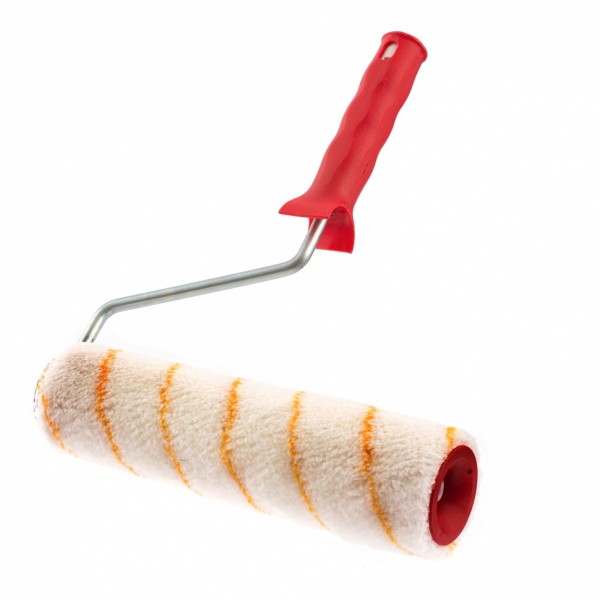 Валик для внутренних работ синтетический, 250 мм, ворс 12 мм, D 48 мм, D ручки 8 мм, полиакрил Matrix 80746