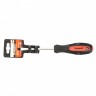 Отвертка Anti-Slip, SL6 х 100 мм, CrV, двухкомпонентная рукоятка Matrix 12220
