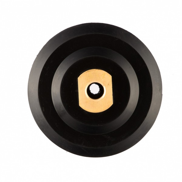 Насадка резиновая для АГШК с липучкой, 100 мм, посадка M14 Matrix 76227