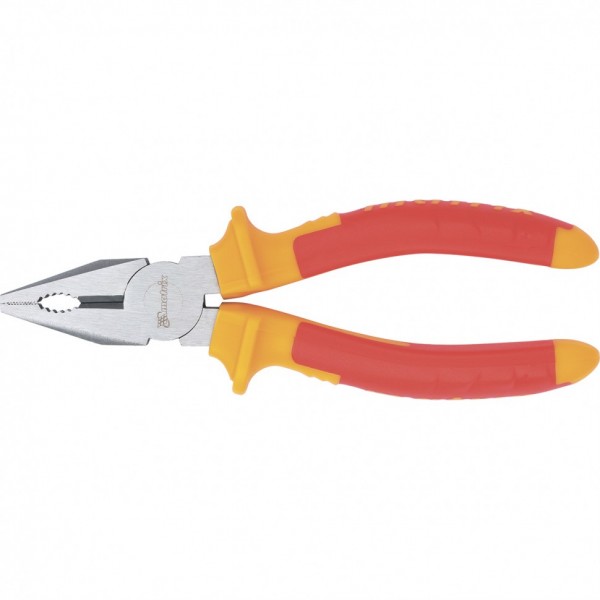 Плоскогубцы комбинированные, Insulated, 160 мм, двухкомпонентные рукоятки Matrix Professional 16901