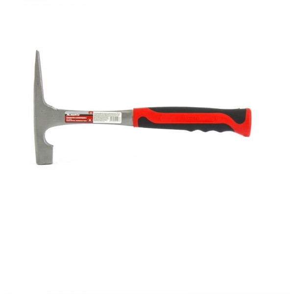 Молоток каменщика, 600 г, цельнометаллический, двухкомпонентная рукоятка Matrix 10630