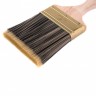 Кисть плоская Golden 4, искусственная щетина, деревянная ручка MTX 83228