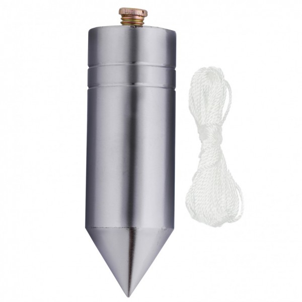 Отвес цилиндрический, 600 г, шнур 5 м Matrix 84893