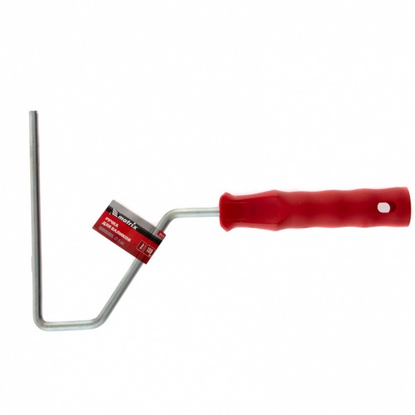 Ручка для валиков 180 мм, D ручки 8 мм, оцинкованная Matrix 81220