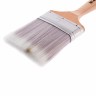 Кисть плоская Platinum 4, искусственная щетина, деревянная ручка MTX 83340