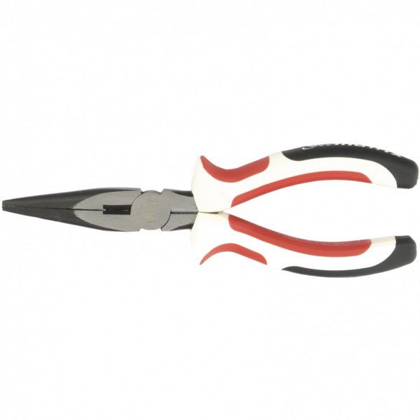 Длинногубцы прямые Premium, 160 мм, трехкомпонентные рукоятки Matrix 17185