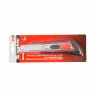 Нож, 18 мм, выдвижное лезвие Quick blade металлическая направляющая, двойная фиксация, эргономичная двухкомпонентная рукоятка Matrix 78936