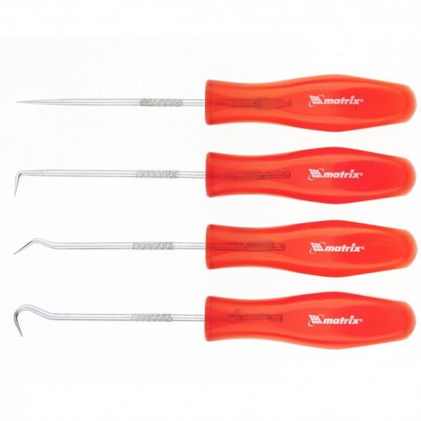 Набор крюков для слесарных работ, 4 шт Matrix 11761