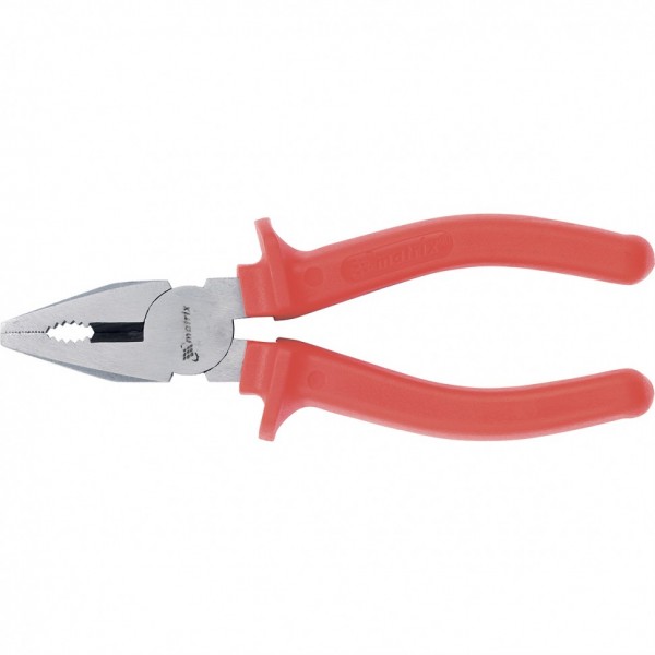 Плоскогубцы Econom, 180 мм, шлифованные, пластмассовые рукоятки Matrix 16993